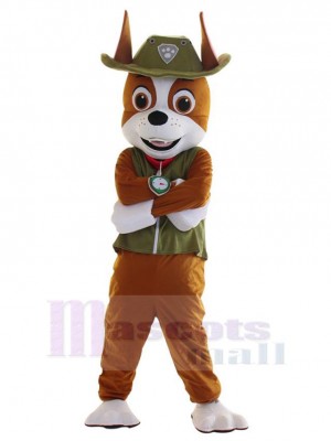 Chien costume de mascotte