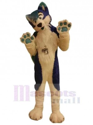 Chien costume de mascotte
