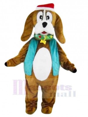 Chien costume de mascotte