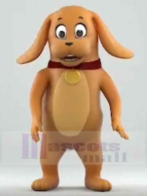 Chien costume de mascotte