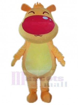 Chien au gros nez rouge Costume de mascotte Animal