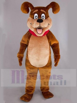 Chien costume de mascotte