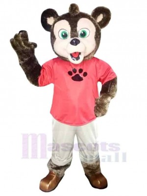 Chien costume de mascotte