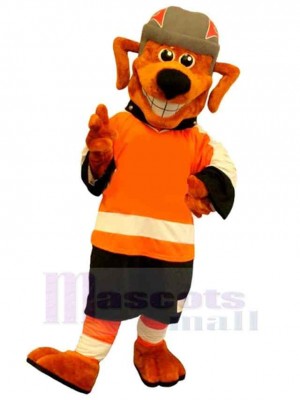 Chien costume de mascotte