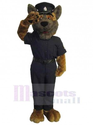 Chien costume de mascotte