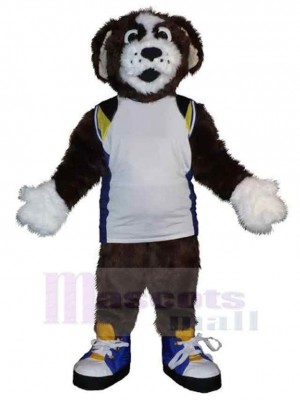 Chien costume de mascotte