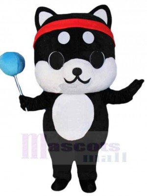Chien costume de mascotte