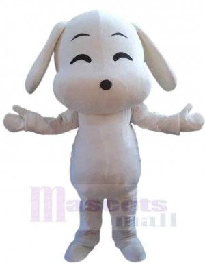 Chien Blanc Dulux Costume de mascotte Animal