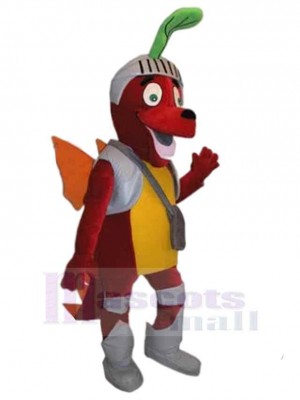 Chien costume de mascotte