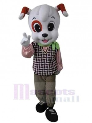 Chien costume de mascotte