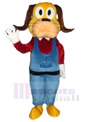 Chien costume de mascotte