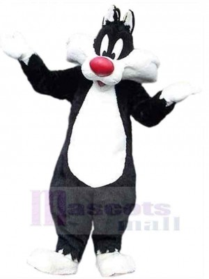 Looney Tunes Deluxe Sylvestre Le chat Costume de mascotte Animal