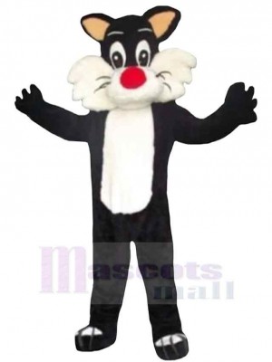 Chat Sylvester Looney Tunes drôle Costume de mascotte Animal