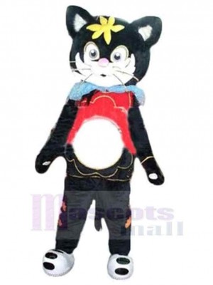 Chat costume de mascotte