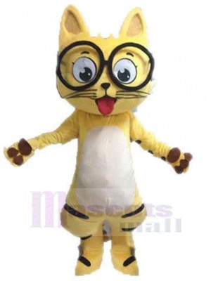 Chat costume de mascotte