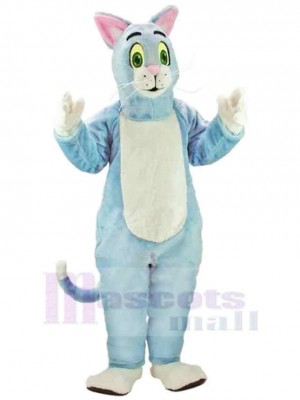 Chat Bleu Adulte Costume de mascotte Animal