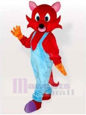 Chat costume de mascotte