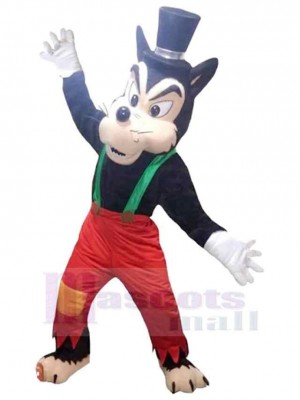 Loup costume de mascotte