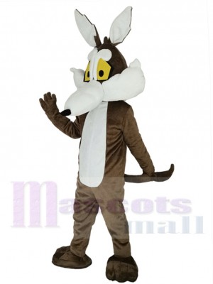 Wile E. Coyote Loup Costume de mascotte Animal avec long nez
