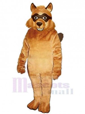 Loup brun souriant Déguisement Mascotte Animal Adulte