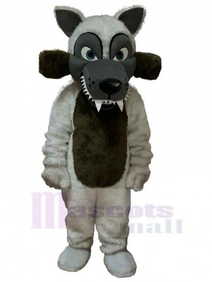 Loup laid aux dents pointues Costume de mascotte Animal