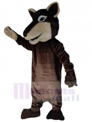 Loup costume de mascotte