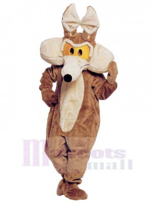 Loup costume de mascotte