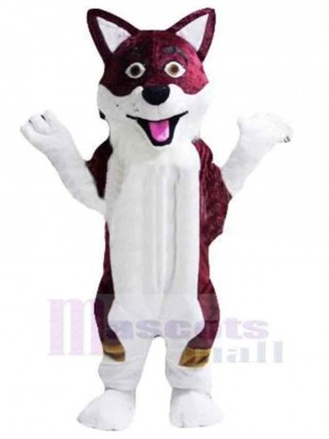 Déguisement Loup Rouge Costume de mascotte Animal