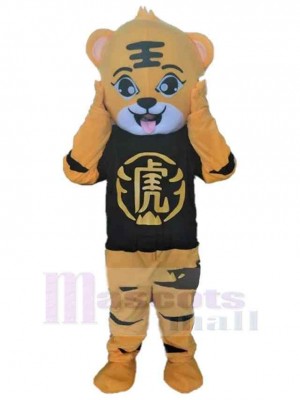 Tigre costume de mascotte
