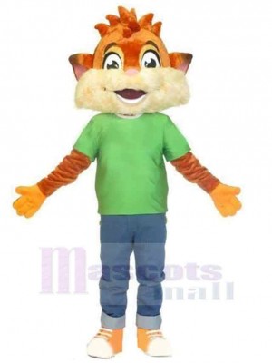Tigre costume de mascotte