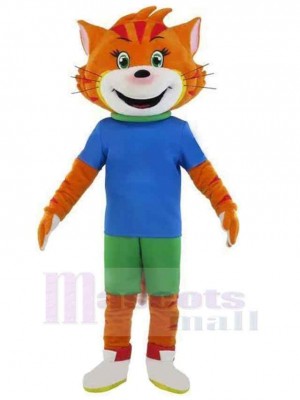 Tigre costume de mascotte