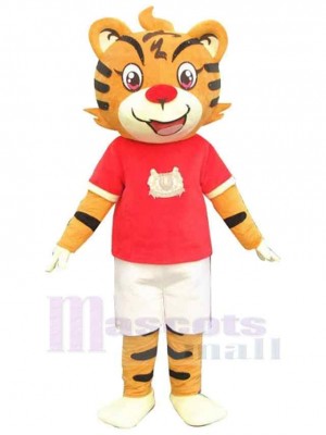 Tigre costume de mascotte