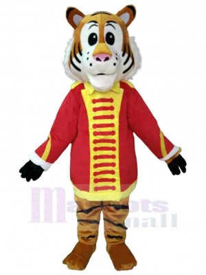 Tigre costume de mascotte