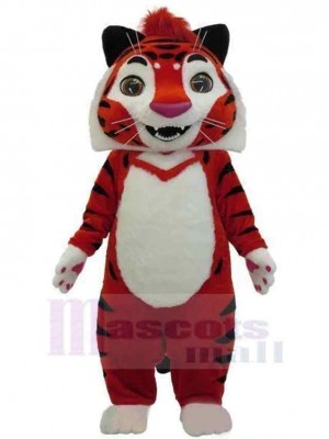 Tigre costume de mascotte