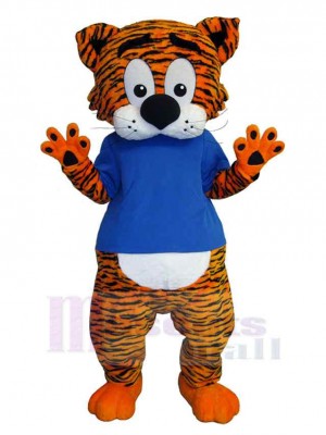 Tigre costume de mascotte