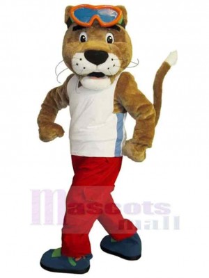 Tigre plongeant Costume de mascotte Animal