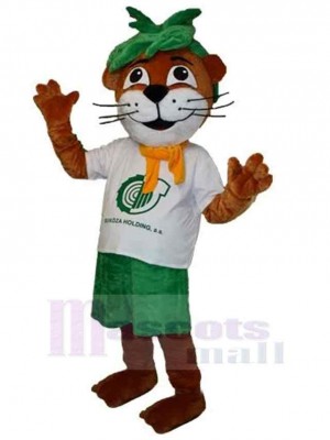 Tigre costume de mascotte