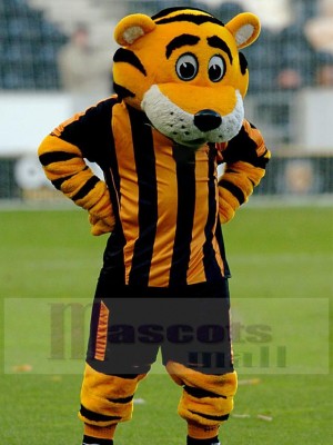 Tigre Sport Énergétique Costume de mascotte Animal