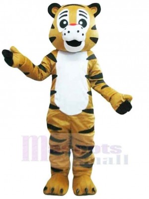 Mignon jeune tigre Costume de mascotte Animal