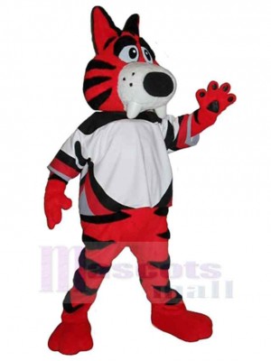 Tigre costume de mascotte