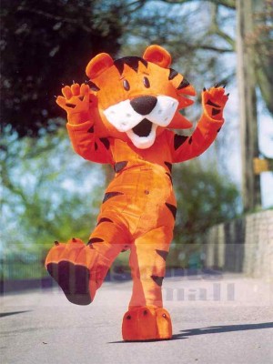 Joli tigre orange Costume de mascotte Animal