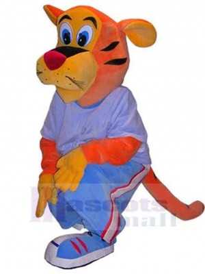 Tigre costume de mascotte