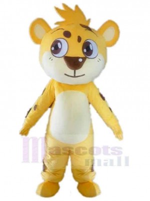 Petit Tigre Jaune Costume de mascotte Animal