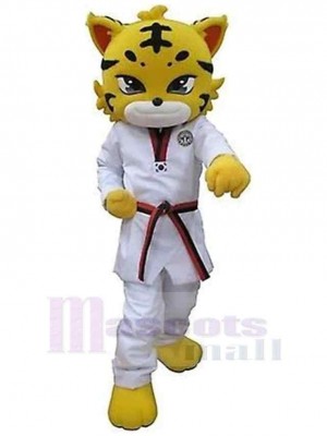 Tigre costume de mascotte