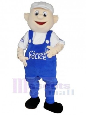 Bonhomme de neige Mascotte Costume avec Casquette plate