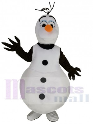 Bonhomme de neige Olaf costume de mascotte