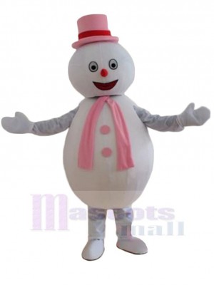 Bonhomme de neige costume de mascotte