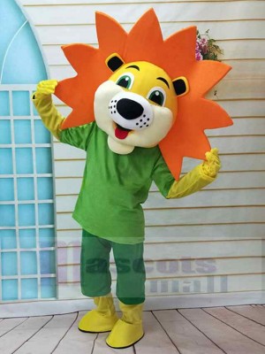 Lion costume de mascotte