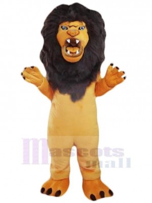 Lion moche aux dents acérées Mascotte Costume Animal