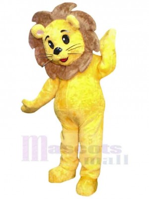 Bébé lion jaune Mascotte Costume Animal